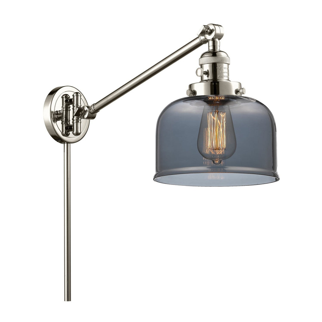 Innovations Franklin Restoration 237-PN-G73-LED Wall Light - Polished Nickel