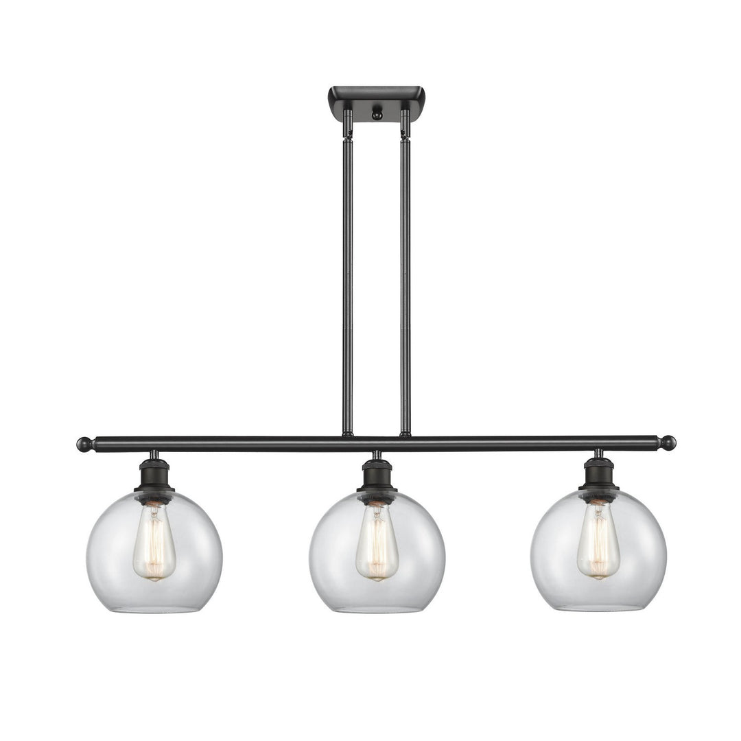 Innovations Ballston 516-3I-BK-G122 Chandelier Light - Matte Black