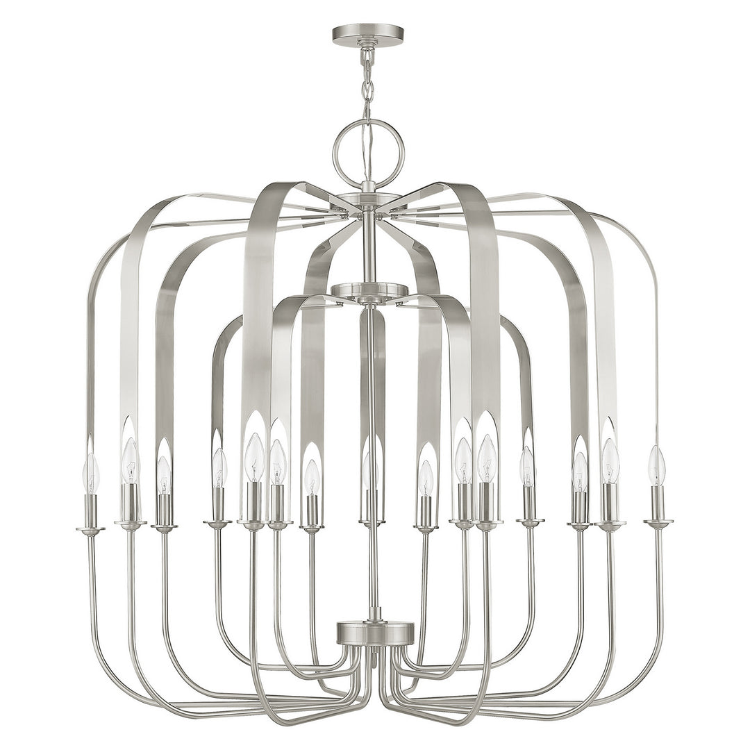 Livex Addison 51949-91 Pendant Light - Brushed Nickel