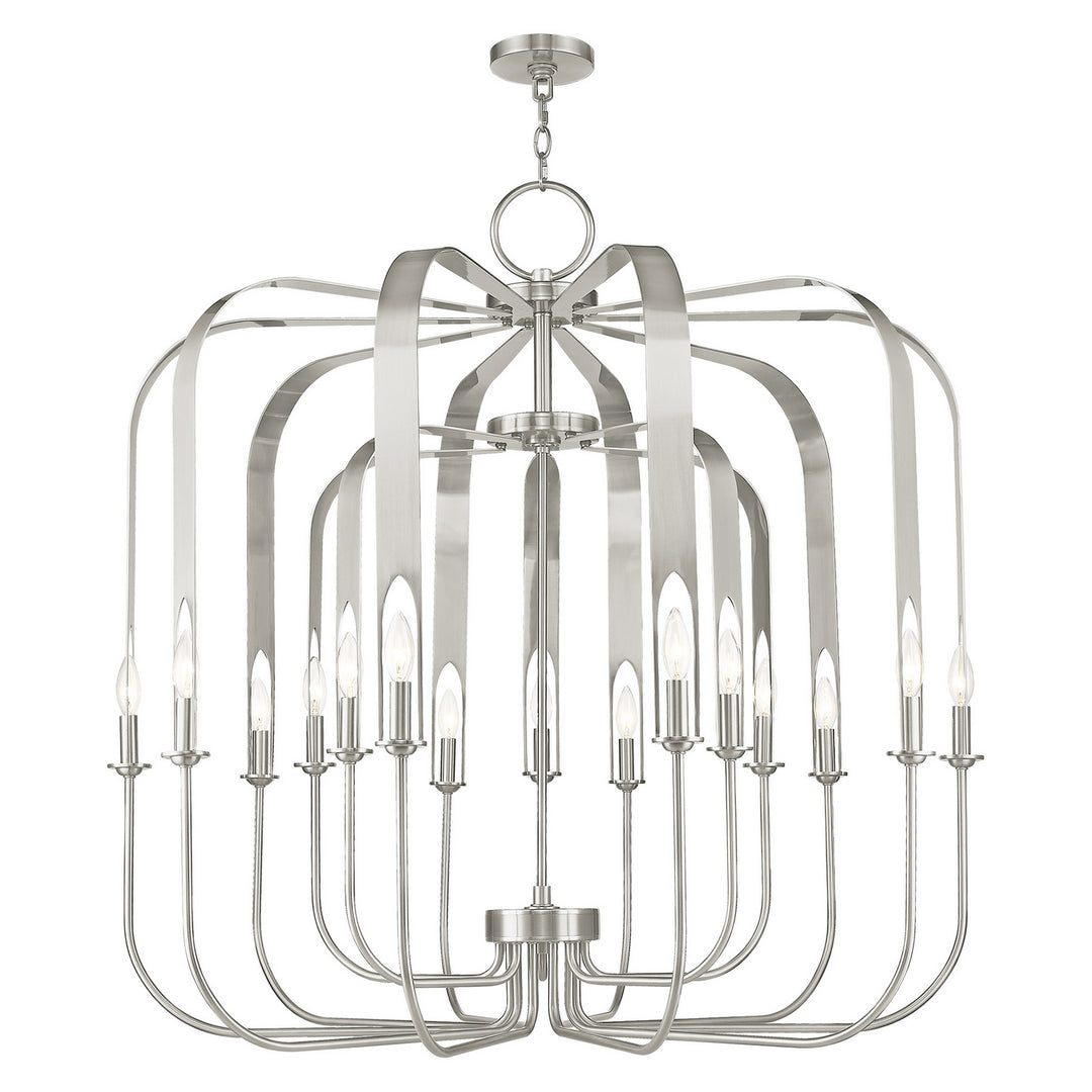 Livex Addison 51949-91 Pendant Light - Brushed Nickel