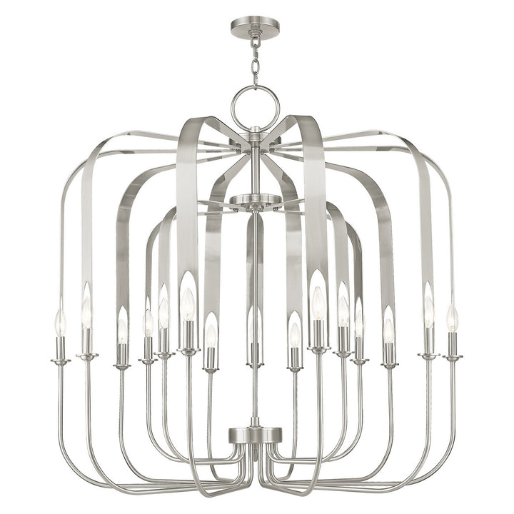 Livex Addison 51949-91 Pendant Light - Brushed Nickel