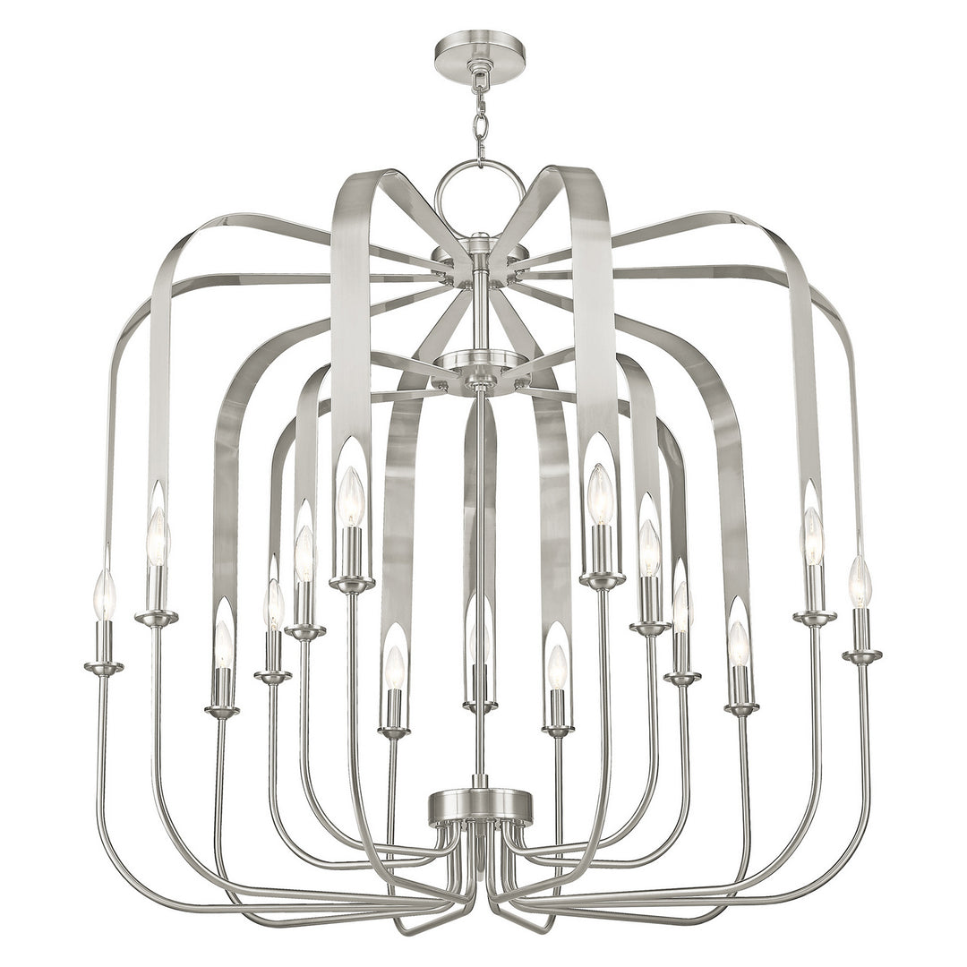 Livex Addison 51949-91 Pendant Light - Brushed Nickel