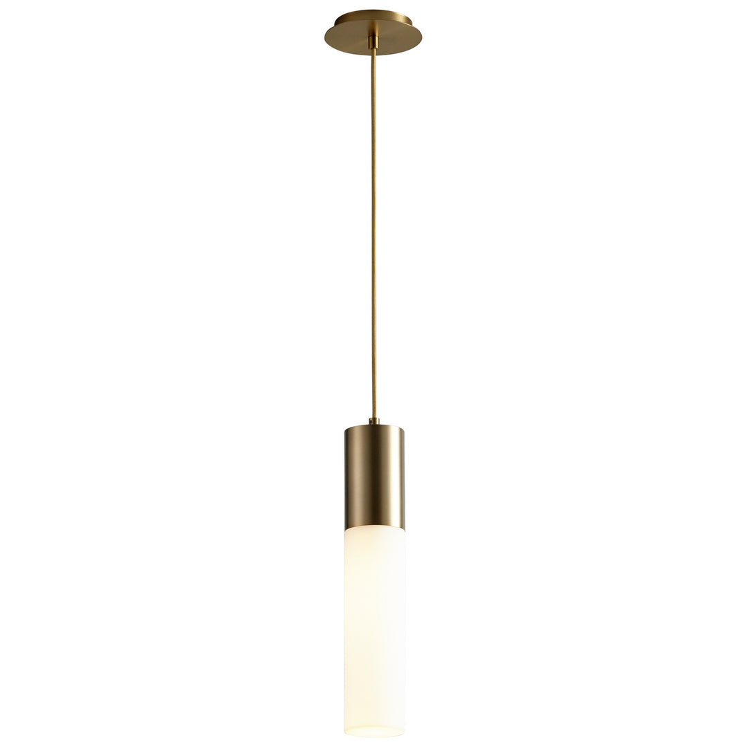 Oxygen Magnum 3-653-140 Pendant Light - Aged Brass