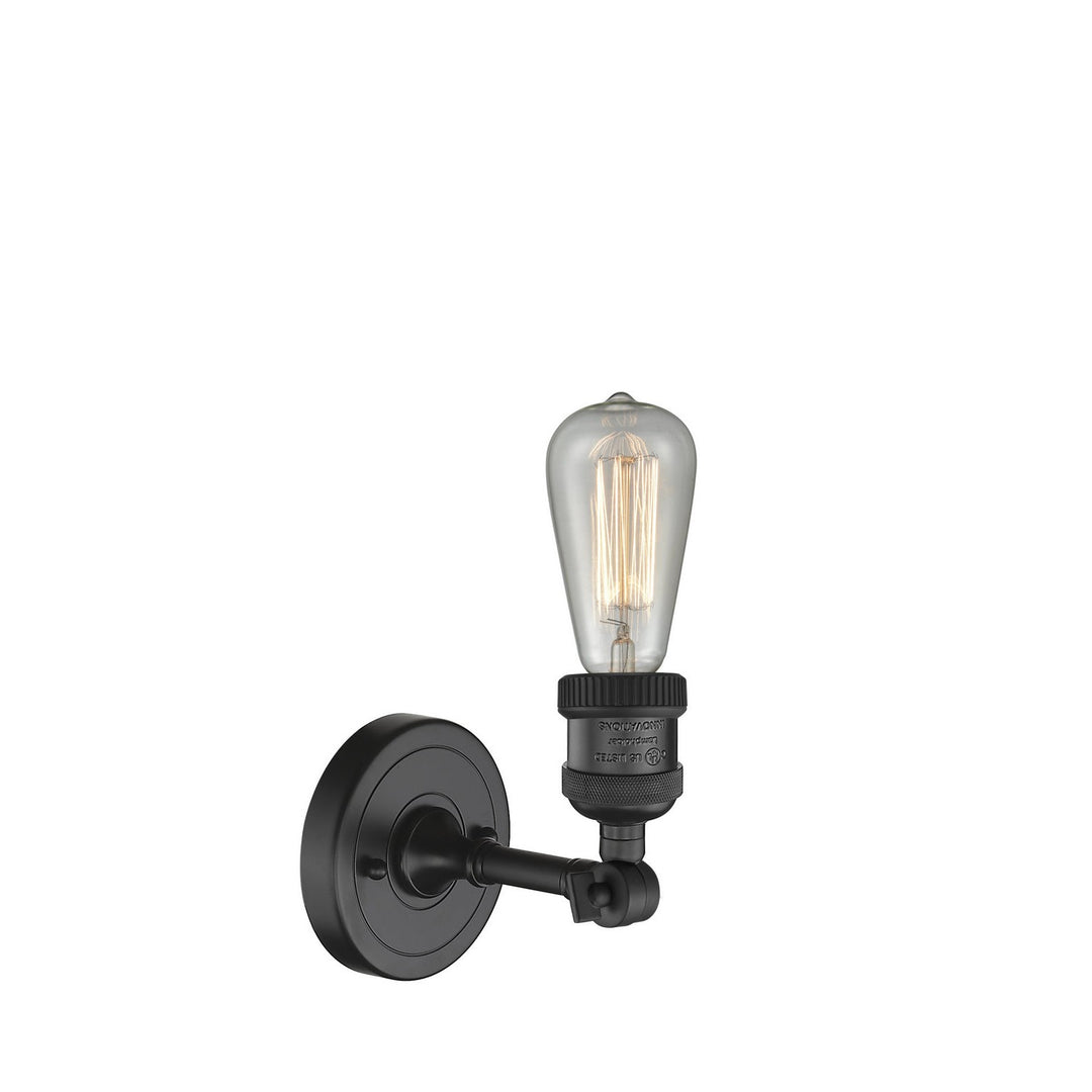 Innovations Franklin Restoration 203NH-BK-LED Wall Light - Matte Black