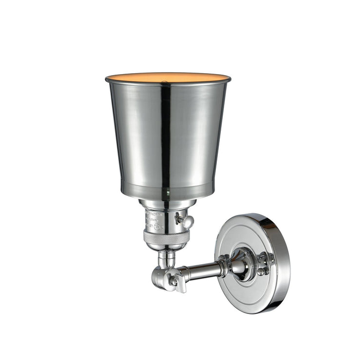 Innovations Franklin Restoration 203SW-PC-M9-PC Wall Sconce Light - Polished Chrome
