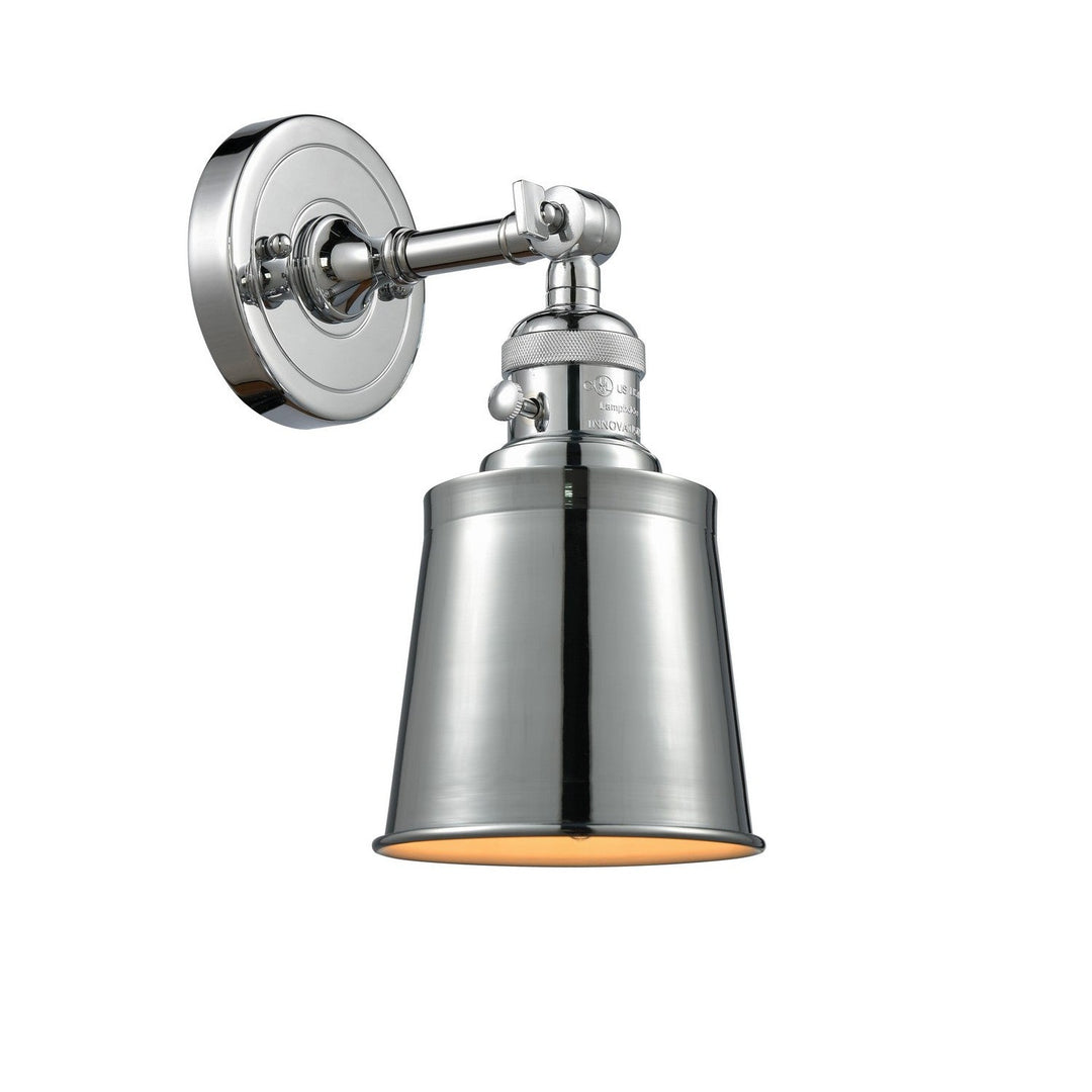 Innovations Franklin Restoration 203SW-PC-M9-PC-LED Wall Sconce Light - Polished Chrome