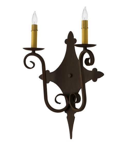 2nd Avenue Angelique 04.1127.2.063U Wall Sconce Light - Rustic Iron