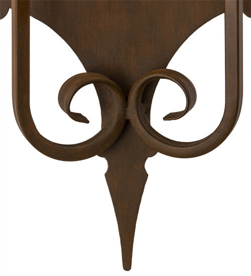 2nd Avenue Angelique 04.1127.2.063U Wall Sconce Light - Rustic Iron