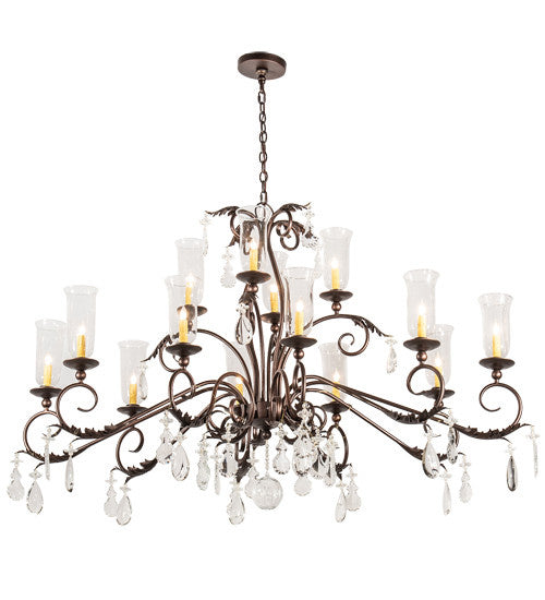 2nd Avenue Windsor 87636.60.X.3MAHBRZ Chandelier Light - Mahogany Bronze