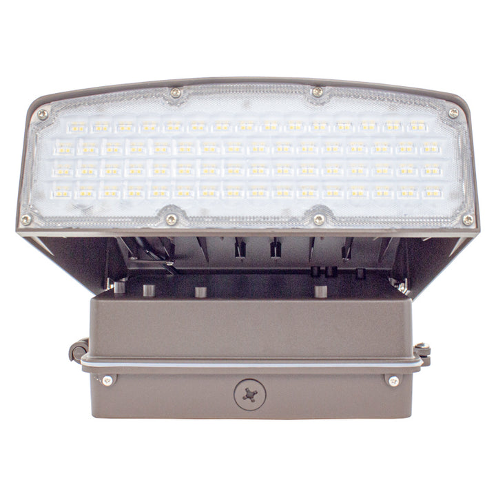 Westgate Lighting LWA-80NW  Led Adjustable Cutoff Wall Pack Outdoor Bronze / Dark
