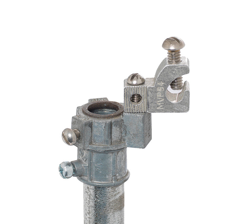 Westgate Lighting MVP94-75  Feed-Through Armored Ground Clamp Decor Pewter, Nickel, Silver