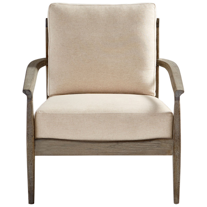 Cyan 10229 Seating - Weathered Oak And Tan