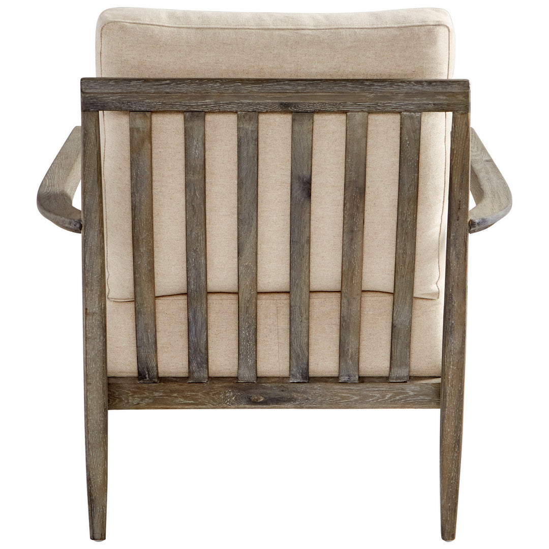 Cyan 10229 Seating - Weathered Oak And Tan