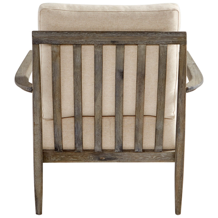 Cyan 10229 Seating - Weathered Oak And Tan