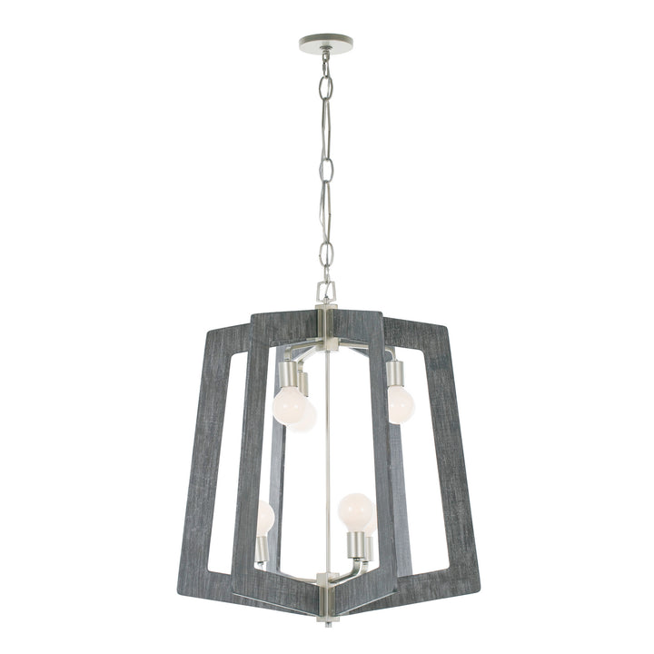 Varaluz Lofty 268F06SOG Pendant Light - Steel