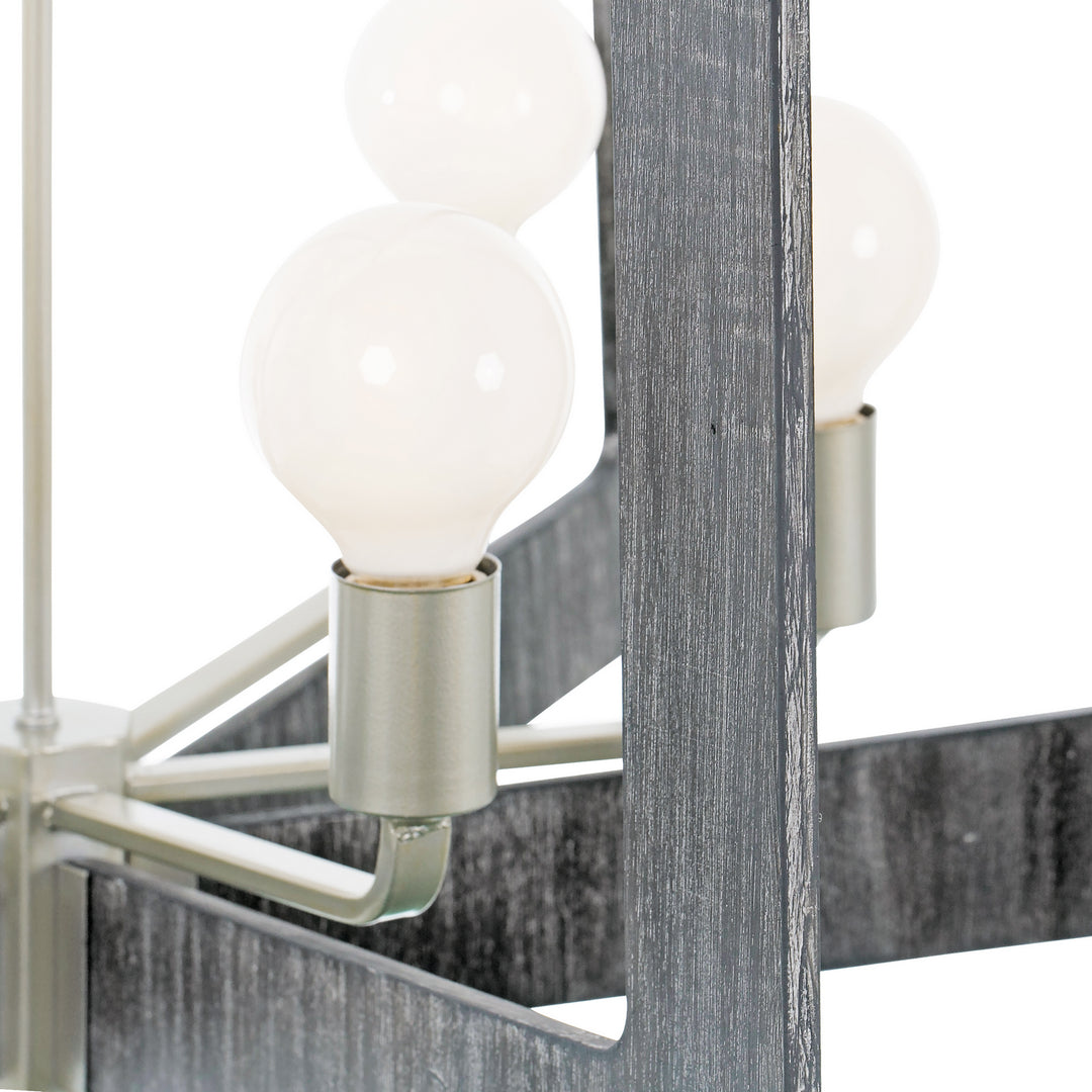 Varaluz Lofty 268F06SOG Pendant Light - Steel