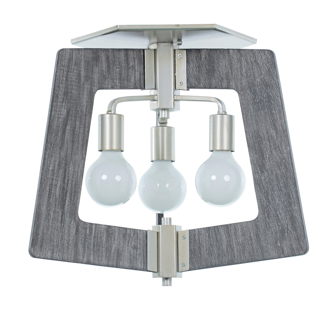 Varaluz Lofty 268S03SOG Ceiling Light - Steel