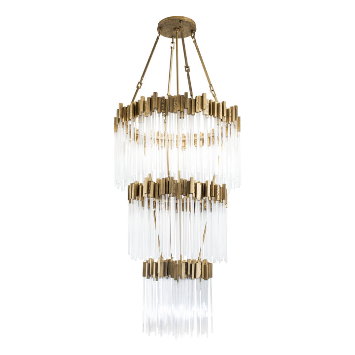 Varaluz Matrix 309C19HG Chandelier Light - Havana Gold