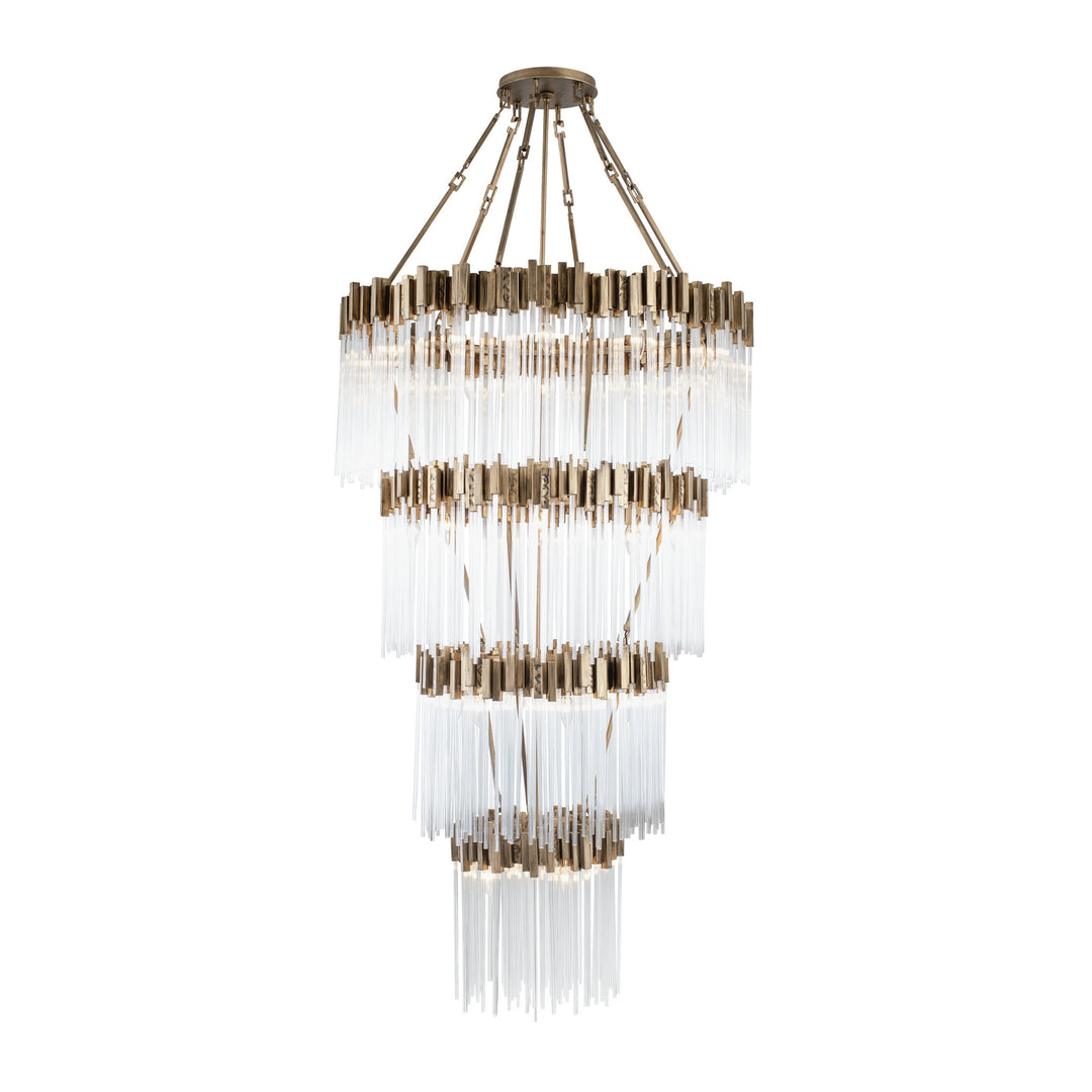 Varaluz Matrix 309C30HG Chandelier Light - Havana Gold