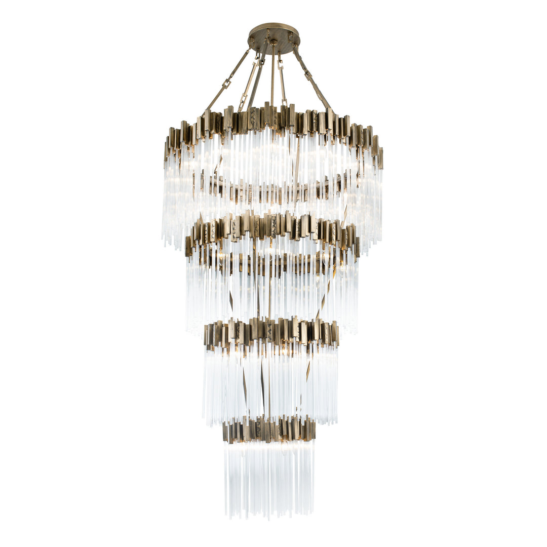 Varaluz Matrix 309C30HG Chandelier Light - Havana Gold