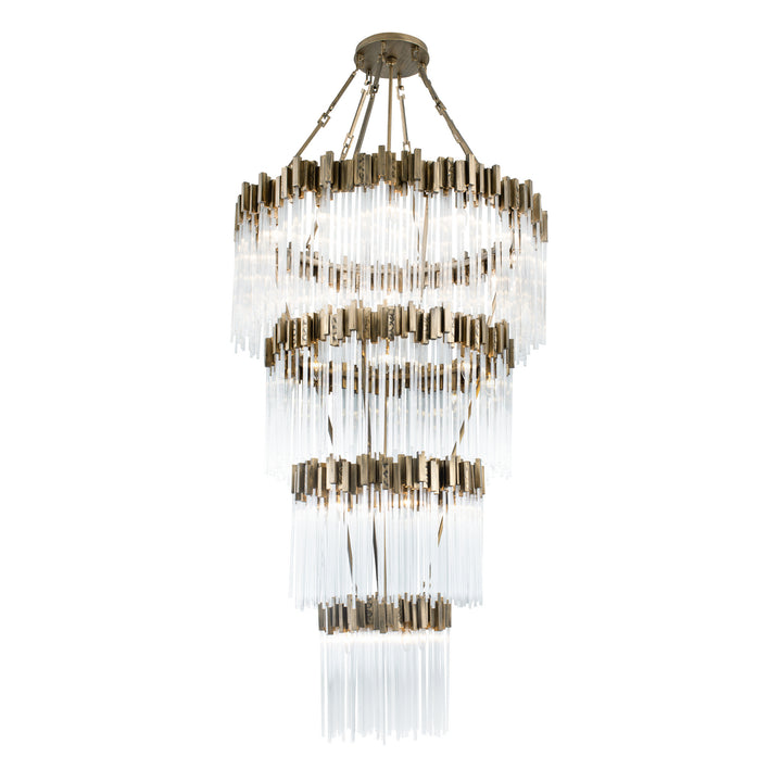 Varaluz Matrix 309C30HG Chandelier Light - Havana Gold