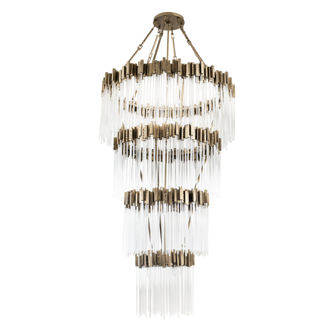 Varaluz Matrix 309C30HG Chandelier Light - Havana Gold