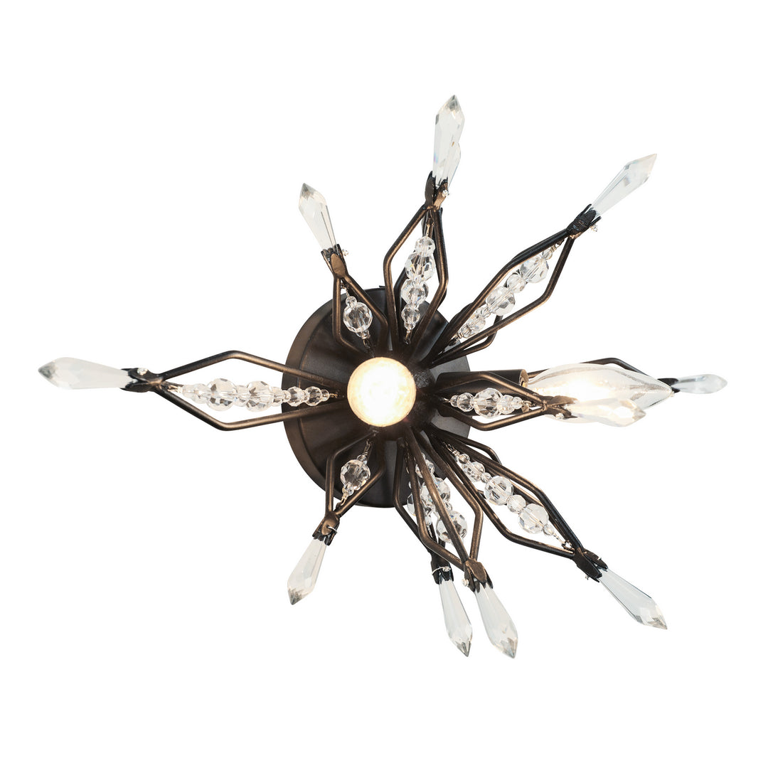 Varaluz Orbital 311B02CB Bath Vanity Light 17 in. wide - Carbon
