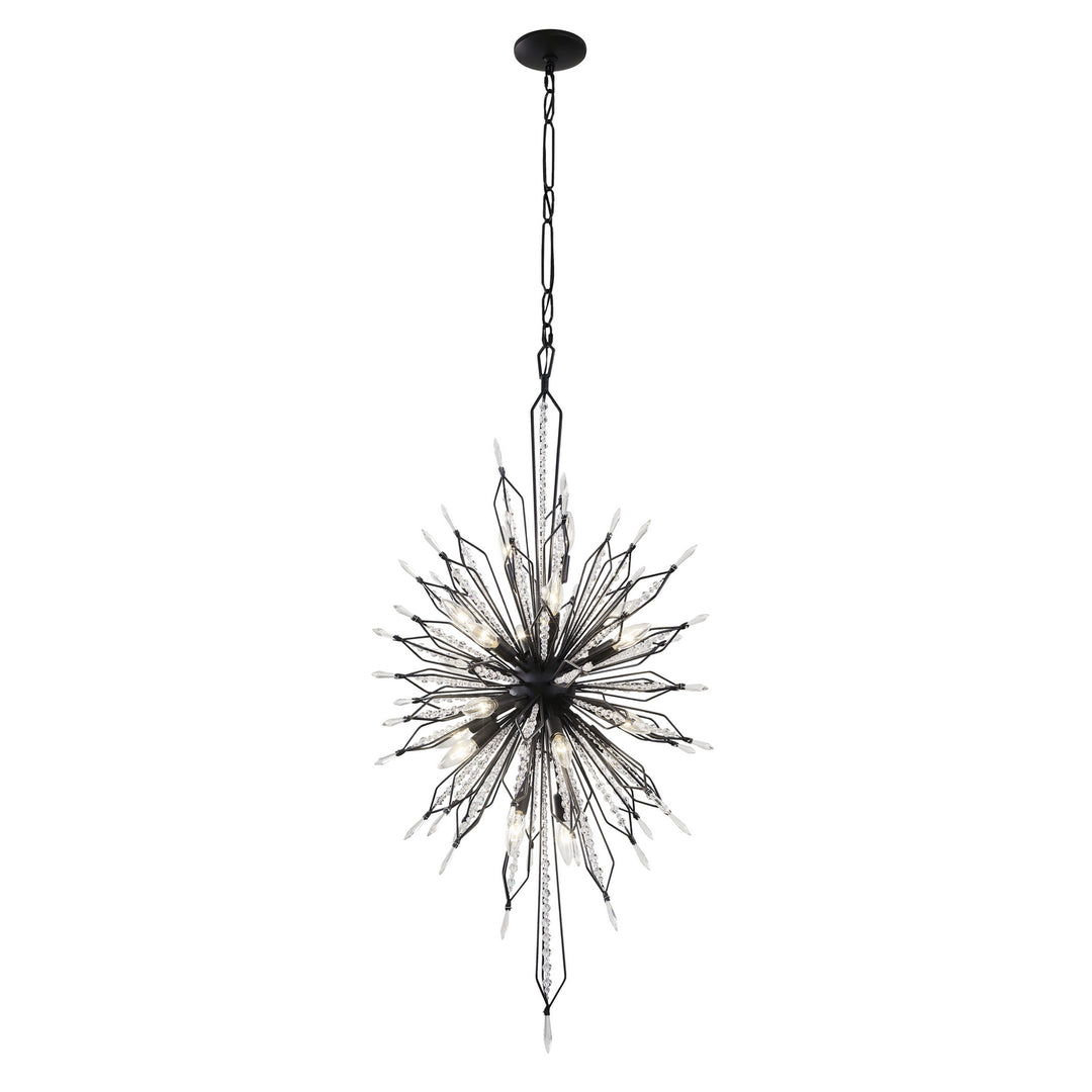 Varaluz Orbital 311F20CB Pendant Light - Carbon