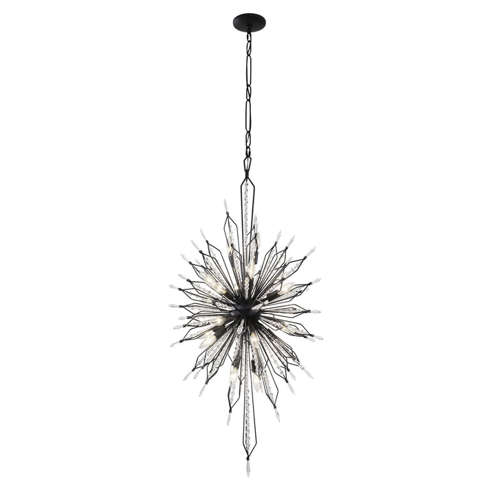 Varaluz Orbital 311F20CB Pendant Light - Carbon