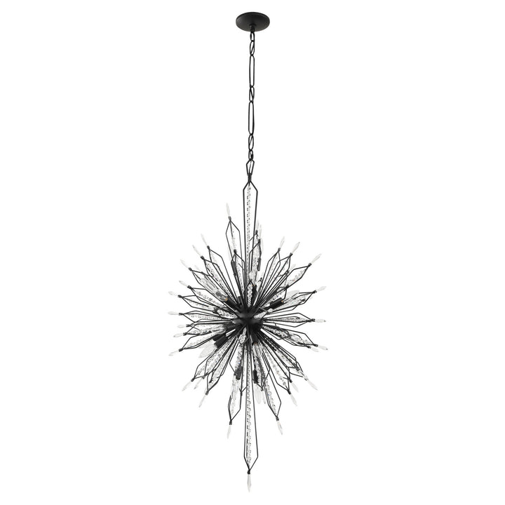 Varaluz Orbital 311F20CB Pendant Light - Carbon