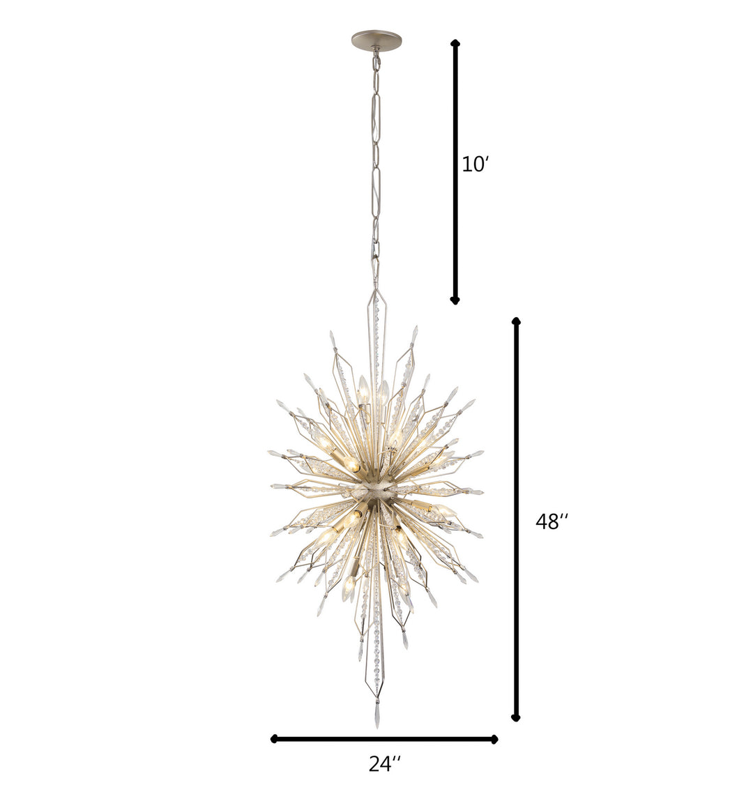 Varaluz Orbital 311F20GD Pendant Light - Gold Dust