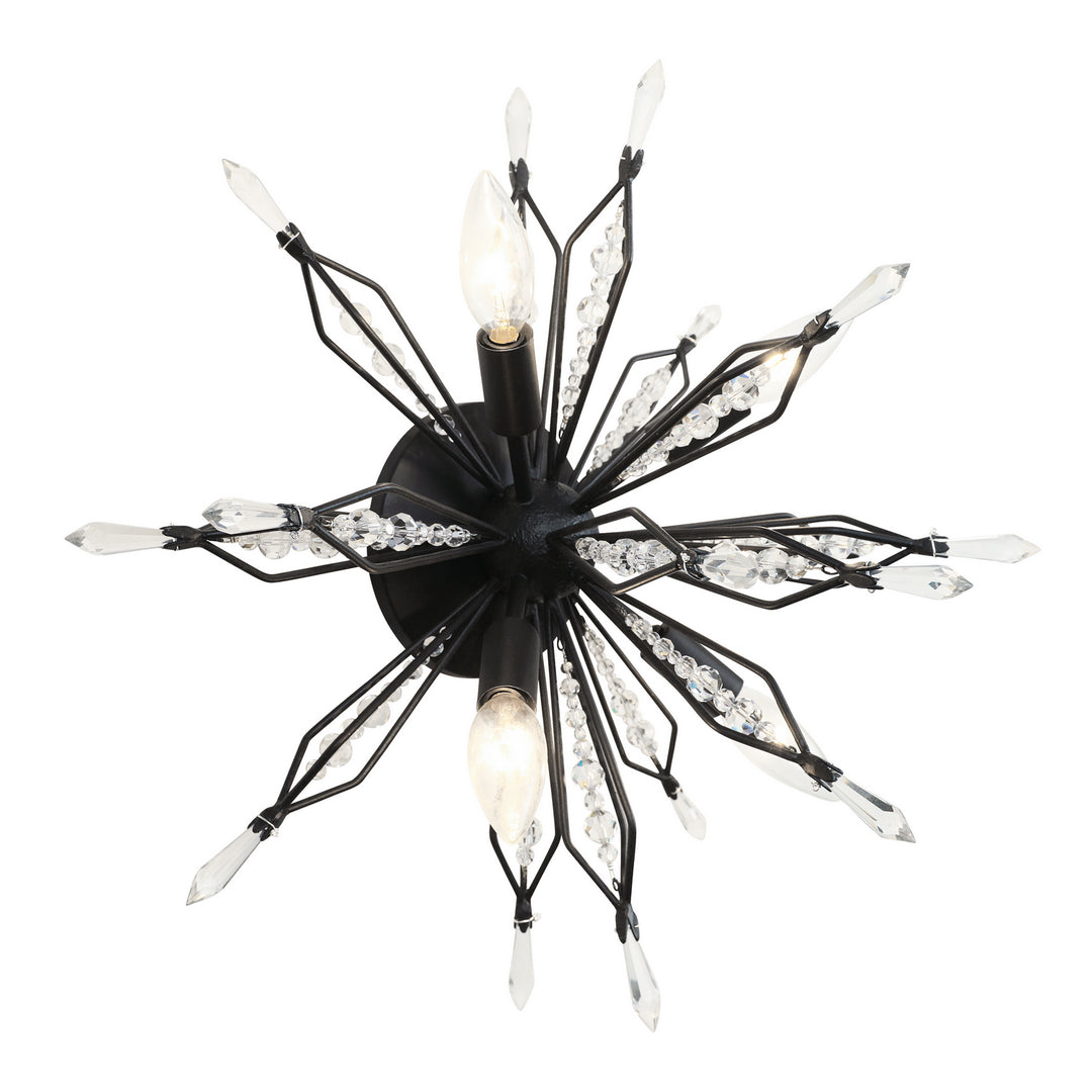 Varaluz Orbital 311P16CB Chandelier Light - Carbon