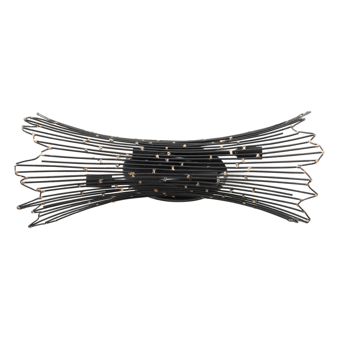 Varaluz Rikki 320B04CBAG Bath Vanity Light 21 in. wide - Carboged Gold