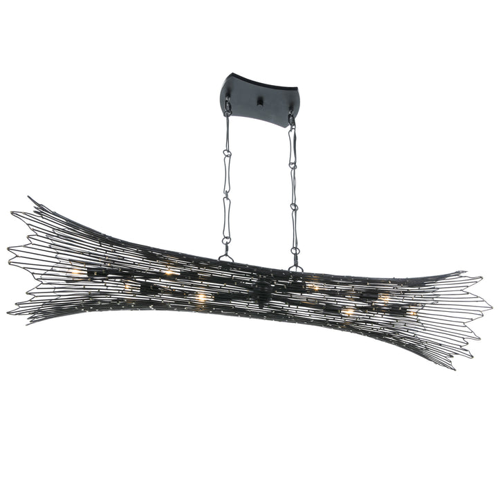 Varaluz Rikki 320N08CBAG Pendant Light - Carboged Gold