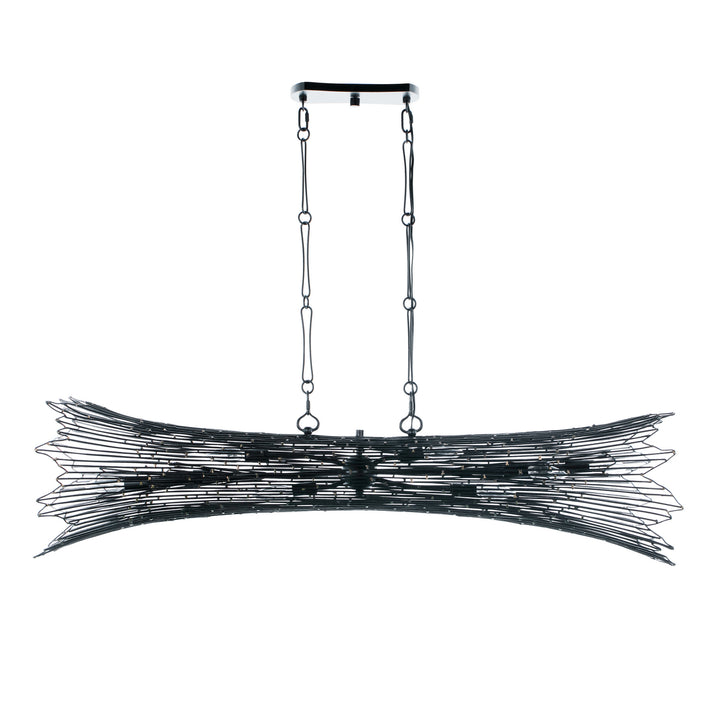 Varaluz Rikki 320N08CBAG Pendant Light - Carboged Gold