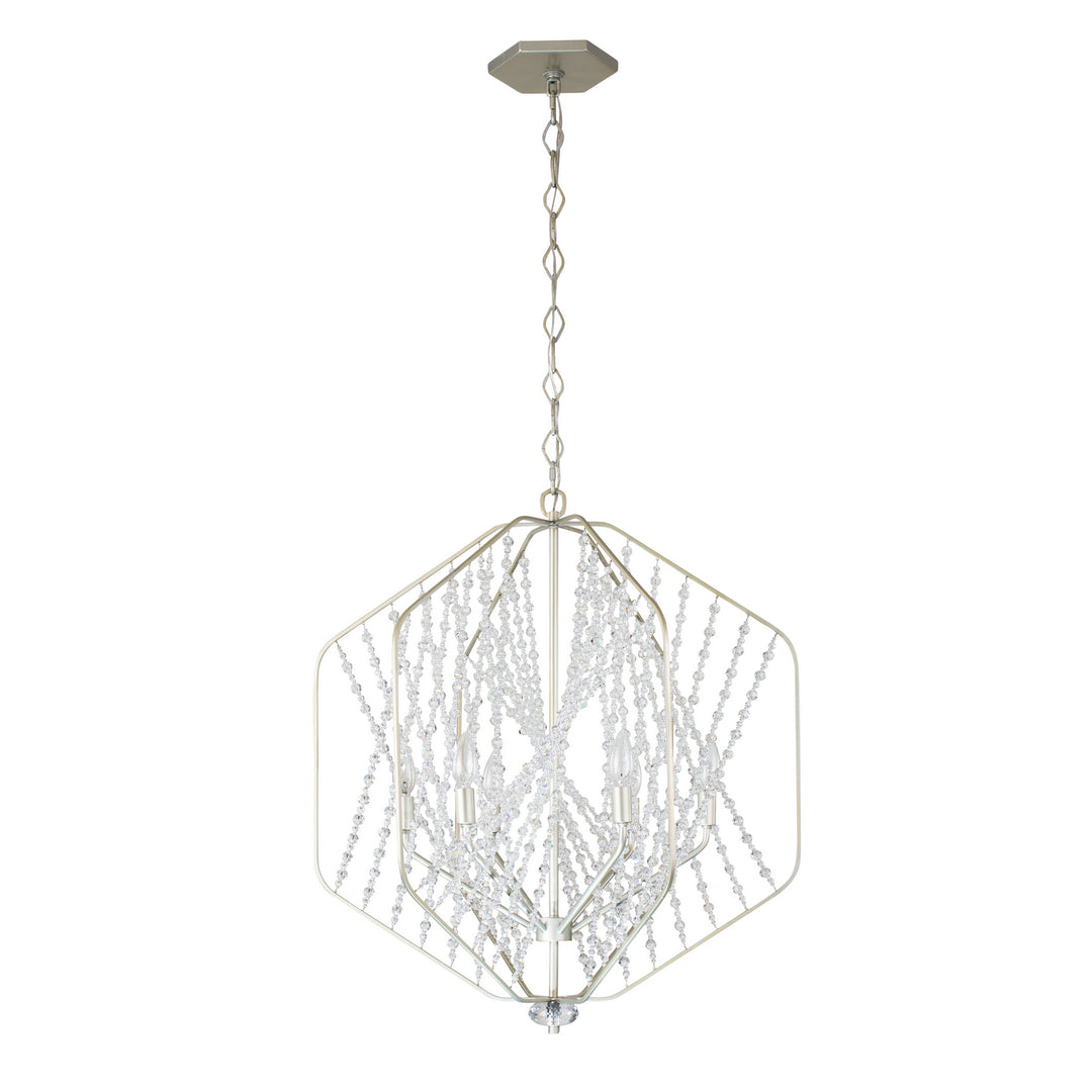 Varaluz Chelsea 321P06SO Pendant Light - Silverado