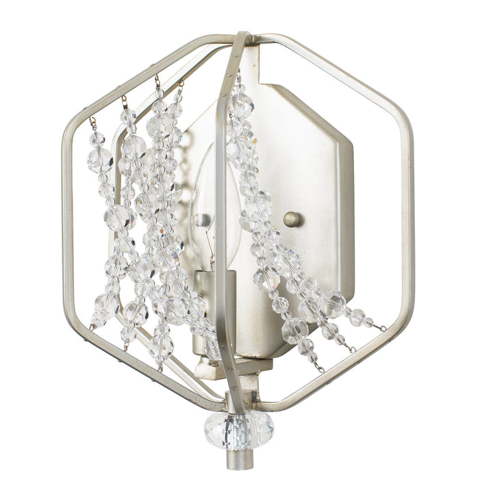 Varaluz Chelsea 321W01SO Wall Sconce Light - Silverado