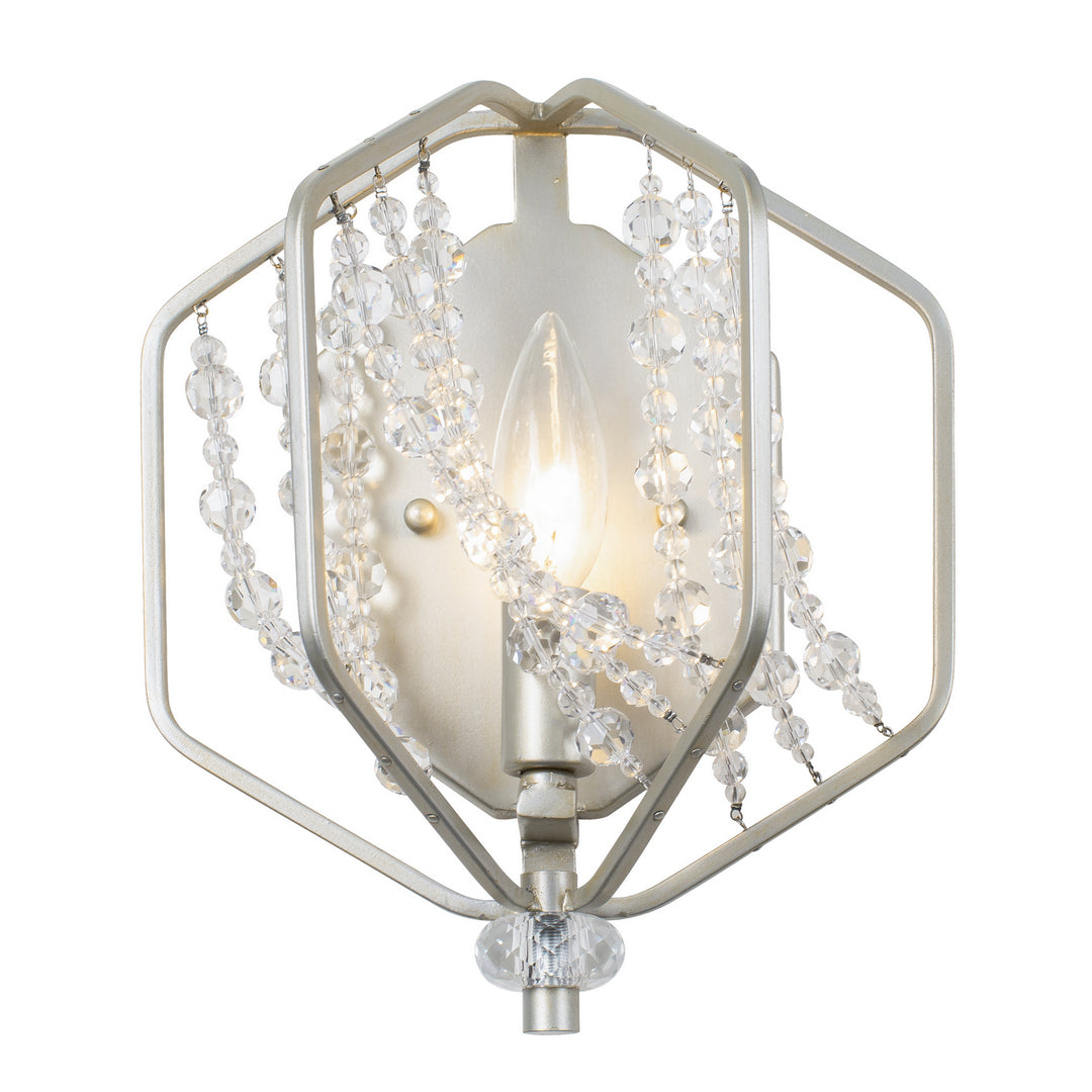 Varaluz Chelsea 321W01SO Wall Sconce Light - Silverado