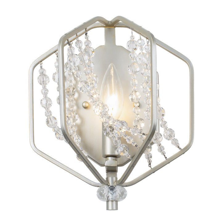 Varaluz Chelsea 321W01SO Wall Sconce Light - Silverado