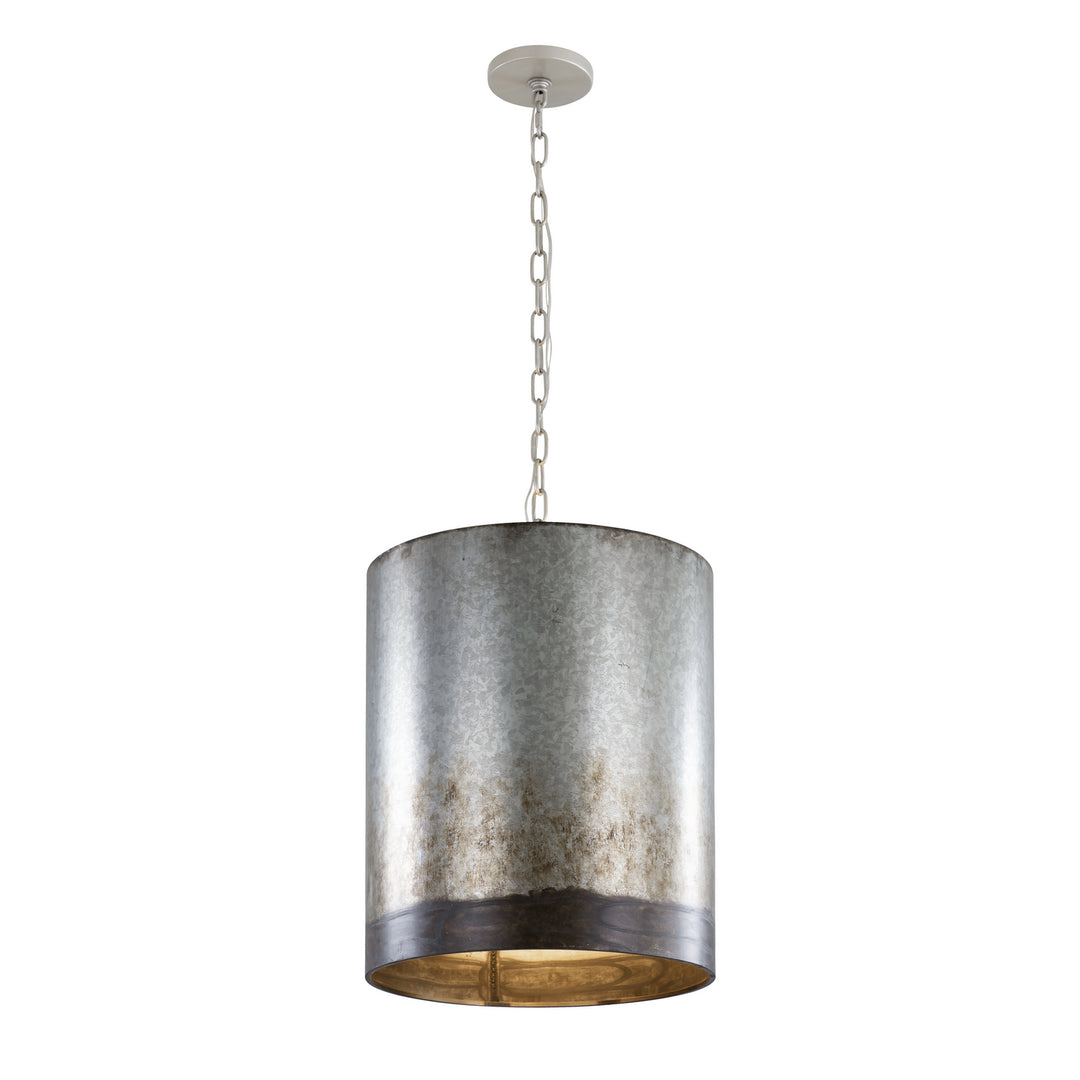Varaluz Cannery 323P03OG Pendant Light - Ombre Galvanized