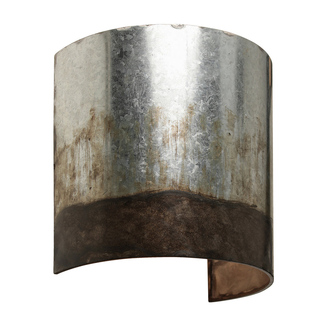 Varaluz Cannery 323W01OG Wall Sconce Light - Ombre Galvanized