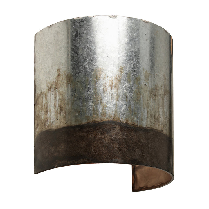 Varaluz Cannery 323W01OG Wall Sconce Light - Ombre Galvanized
