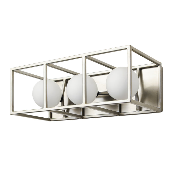 Varaluz Plaza 325B03SOCB Bath Vanity Light 15 in. wide - Silverado/Carbon