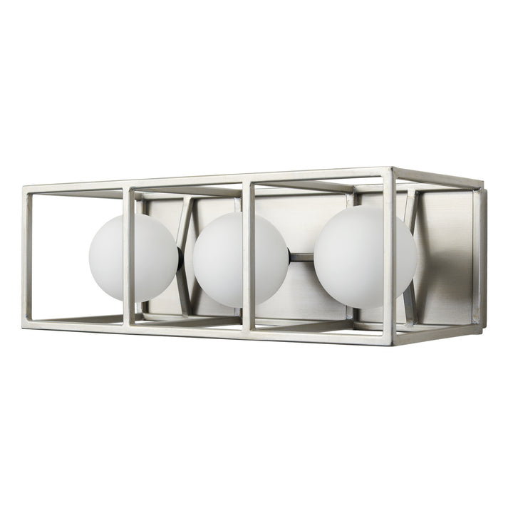 Varaluz Plaza 325B03SOCB Bath Vanity Light 15 in. wide - Silverado/Carbon