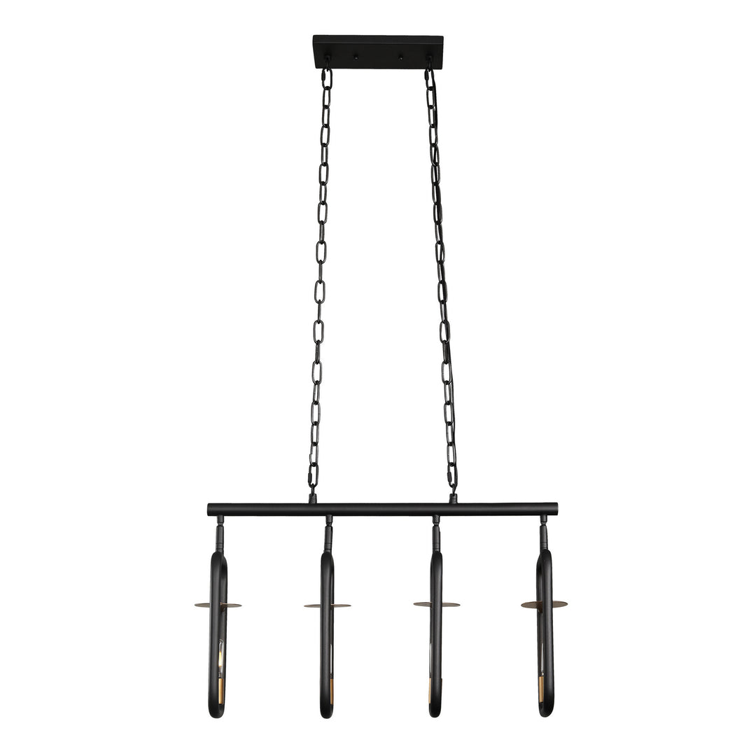 Varaluz Bar None 327N04AGRB Pendant Light - Aged Gold/Rustic Bronze
