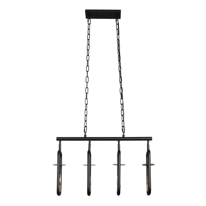 Varaluz Bar None 327N04AGRB Pendant Light - Aged Gold/Rustic Bronze