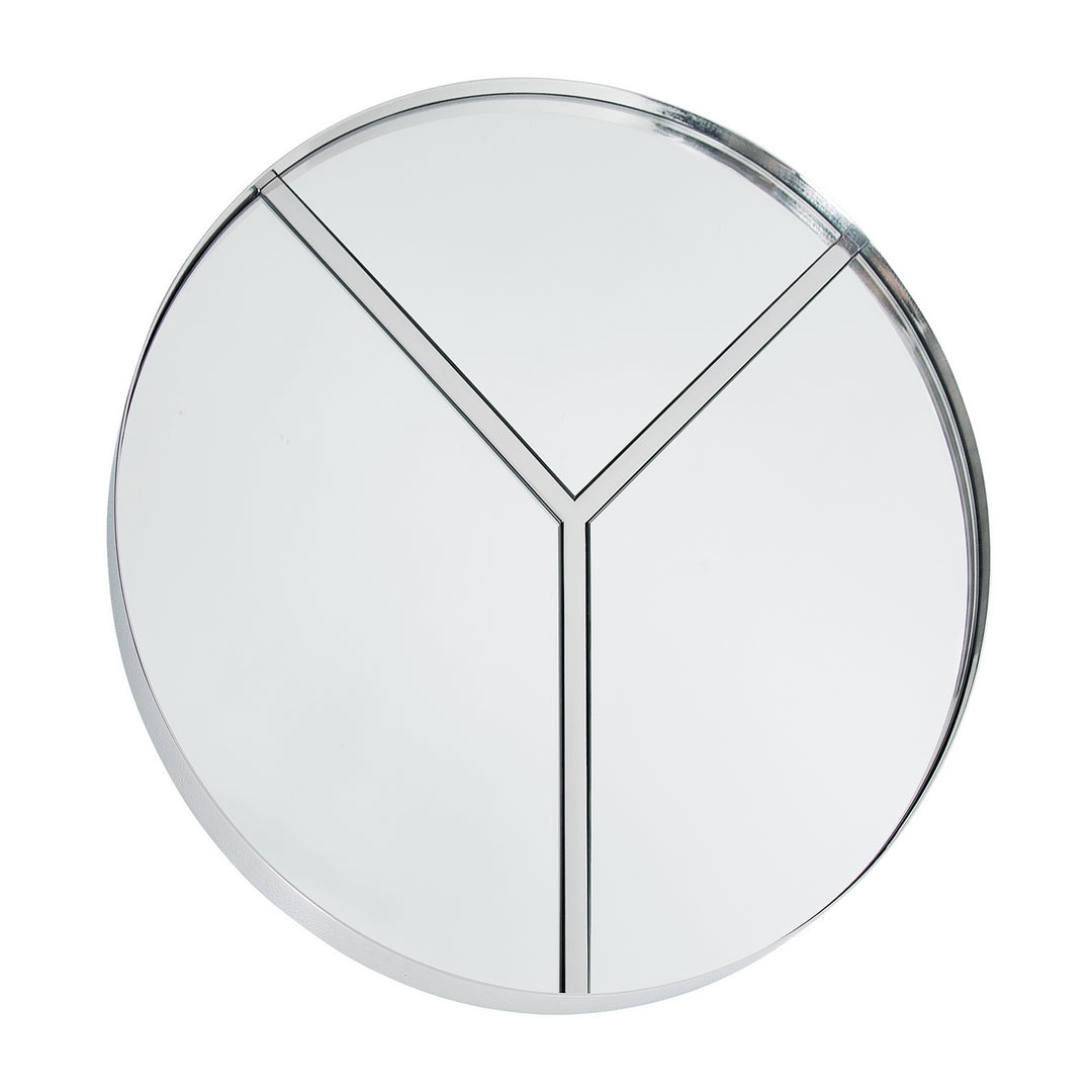 Varaluz Lighting 4DMI0106 Modern Lyra Mirror Polished Nickel