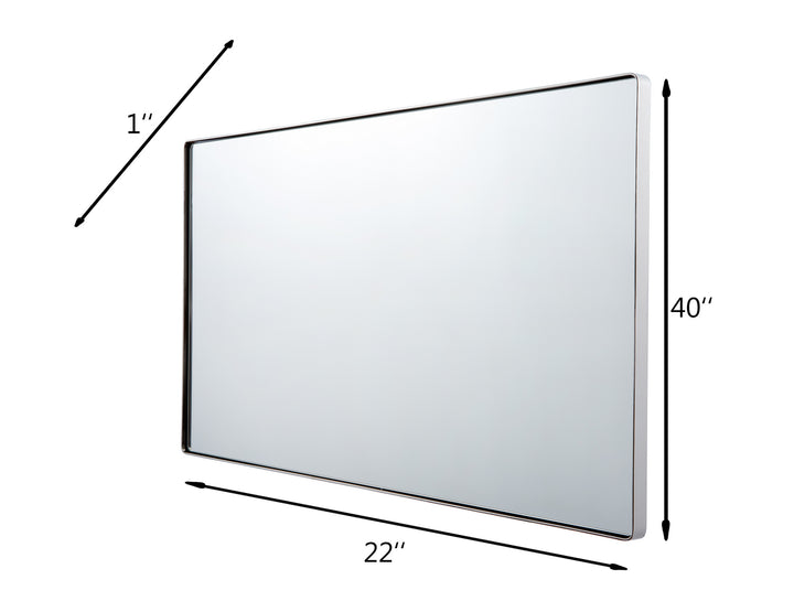 Varaluz Lighting 4DMI0109  Varaluz Casa Mirror Polished Nickel