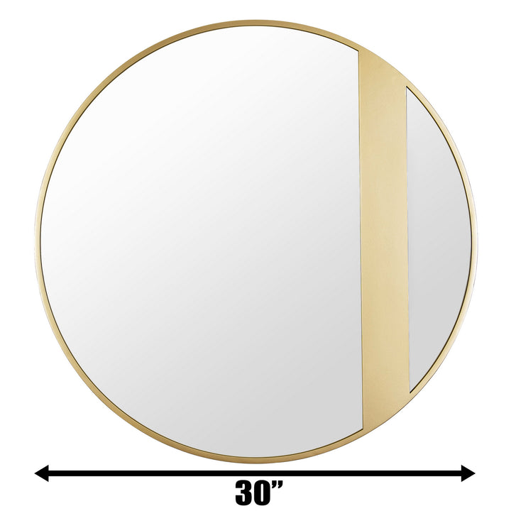 Varaluz Lighting 4DMI0116 Varaluz Casa Mirror Mirror Gold, Champ, Gld Leaf