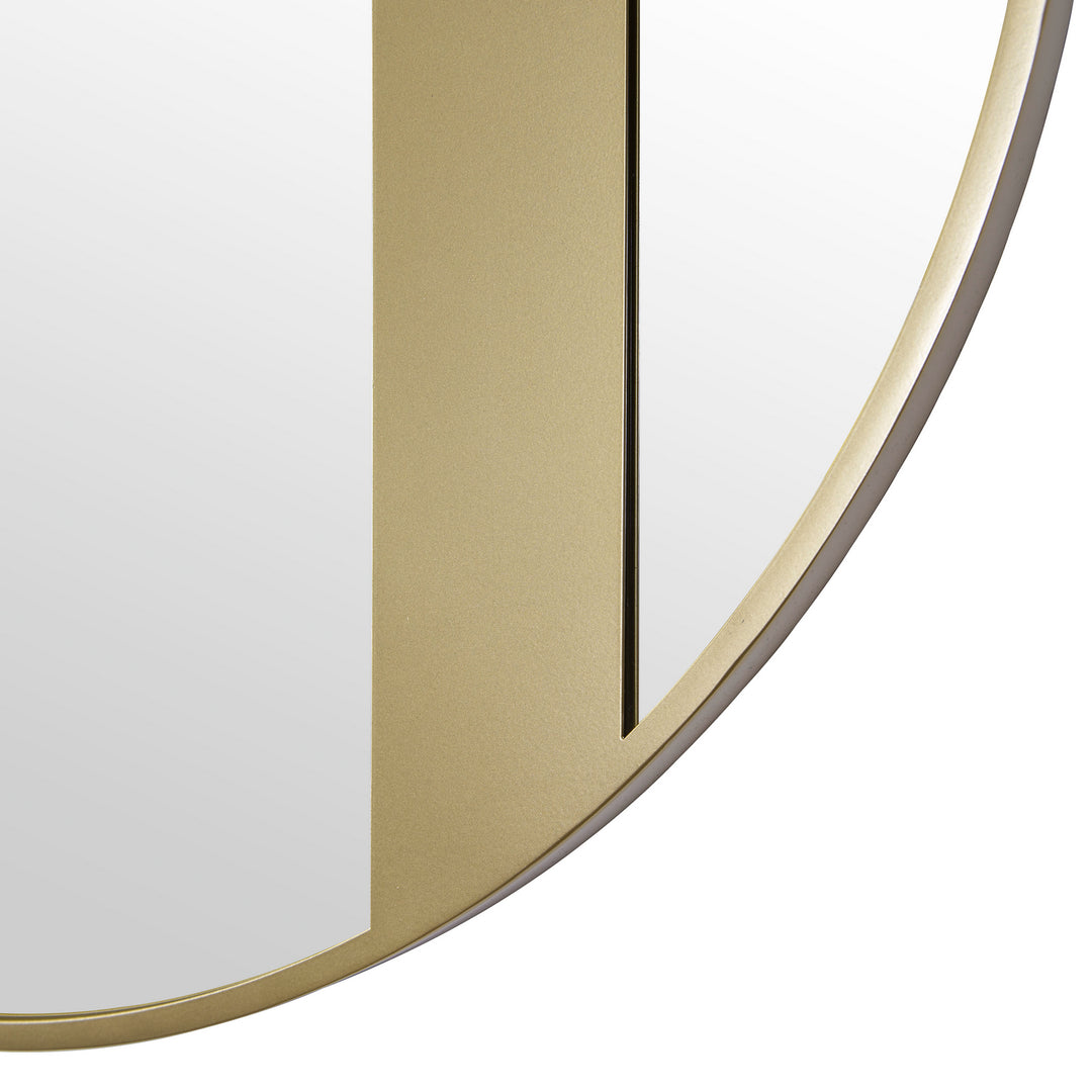 Varaluz Lighting 4DMI0116 Varaluz Casa Mirror Mirror Gold, Champ, Gld Leaf